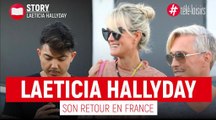 Laeticia Hallyday - De retour en France pour la promotion de l'album posthume de Johnny