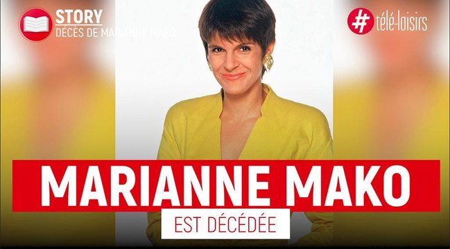Marianne Mako - Décès de la journaliste sportive