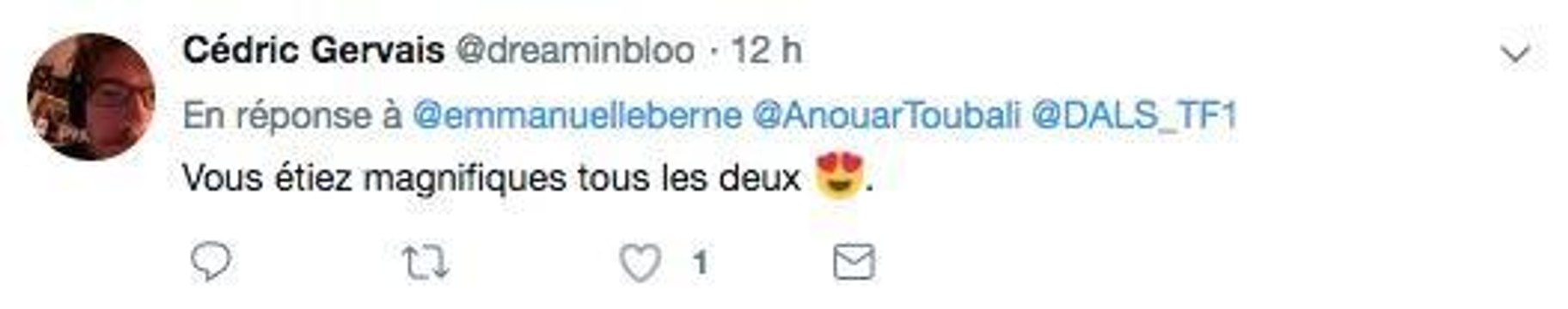 Danse avec les stars 9 : les internautes très émus et impressionnés par la prestation d'Anouar Toubali (Revue de tweets)