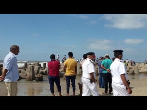 وصول غطاس متطوع للبحث عن جثمان طالب غرق منذ 4 أيام بمصيف بلطيم