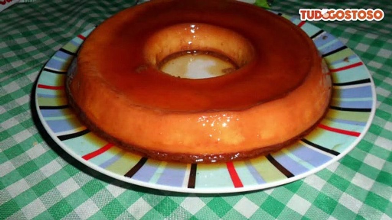 Pudim de leite em pó, prático, fácil e saboroso