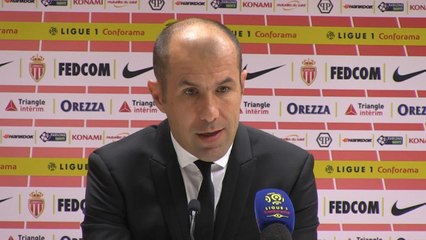 7e j. - Jardim n'a "pas aimé l'attitude en première mi-temps"