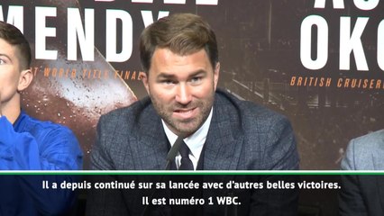 Boxe - Rematch entre le Français Mendy et le Britannique Campbell