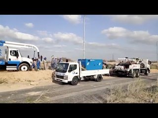 عودة المياه للساحل الشمالي بعد إصلاحات في وقت قياسي