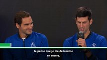 Laver Cup - Federer et Djokovic plaisantent avant leur double