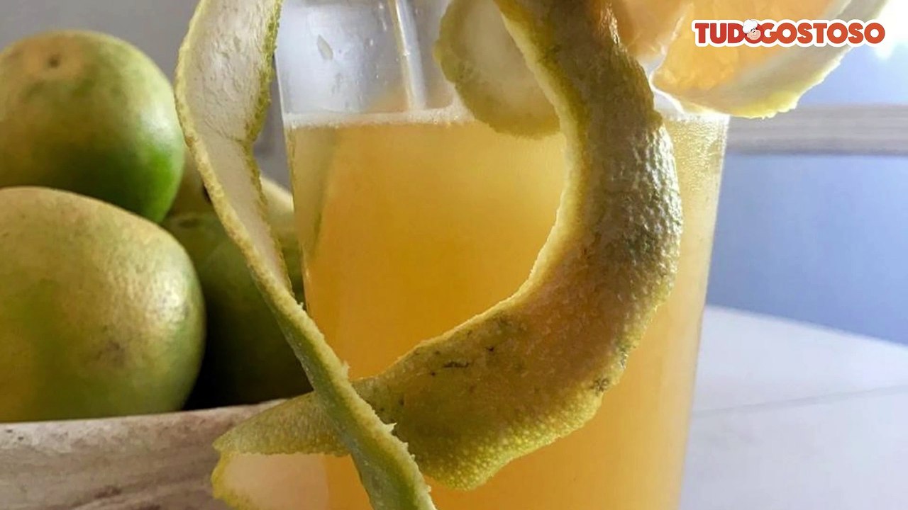Drink de laranja e vodka