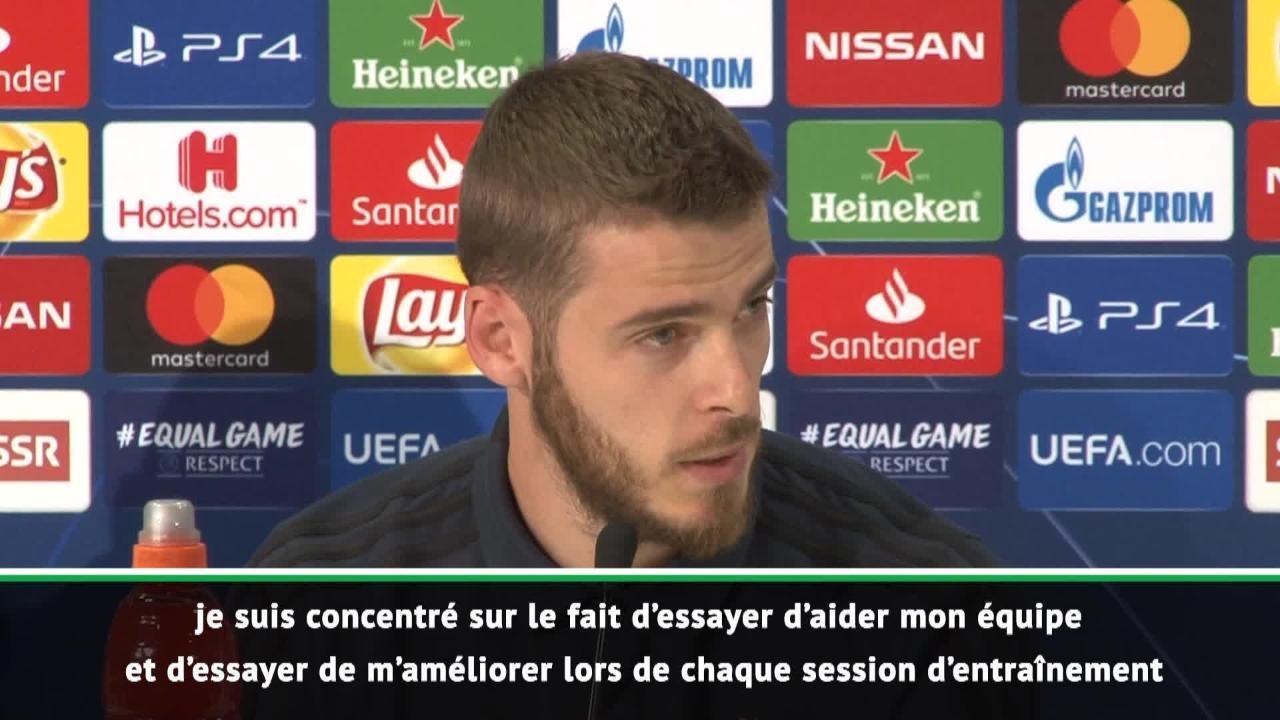 Groupe H - De Gea : "Je n'écoute jamais les gens qui parlent de moi"