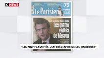 Emmanuel Macron veut «emmerder les non-vaccinés»