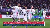 Kylian Mbappe - 200 career goals