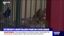 64 enfants sont hospitalisés pour un Covid grave en France