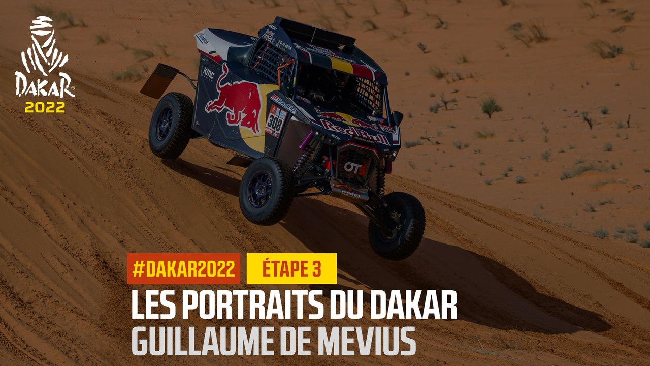 Les Portraits du Dakar - Guillaume de Mevius - Étape 3 - #Dakar2022