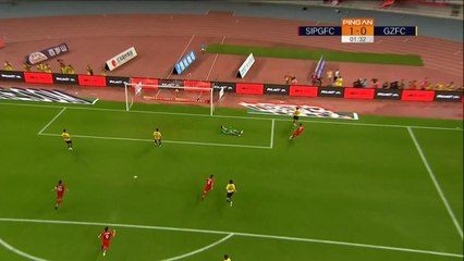 Chine - Oscar brille avec deux passes décisives