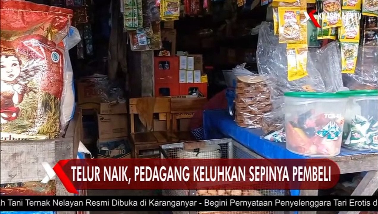 Harga Telur Naik, Pedagang Keluhkan Sepinya Pembeli