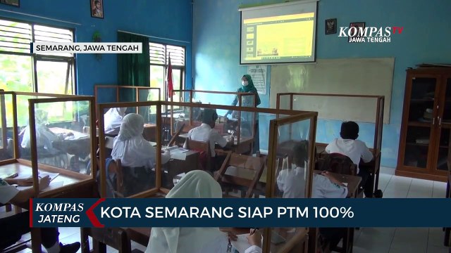 Kota Semarang Siap PTM 100 Persen