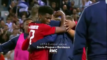 Football : Slavia Prague (Cze) / Bordeaux (Fra)