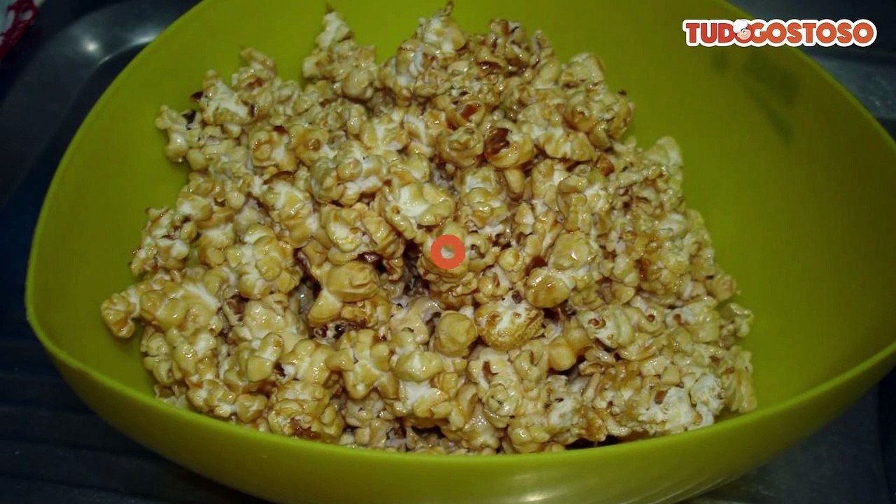 Pipoca doce - a mais Gostosa que você já provou