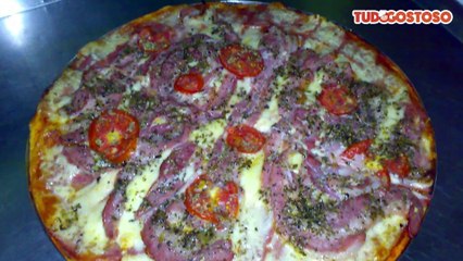 Pizza de Bacon