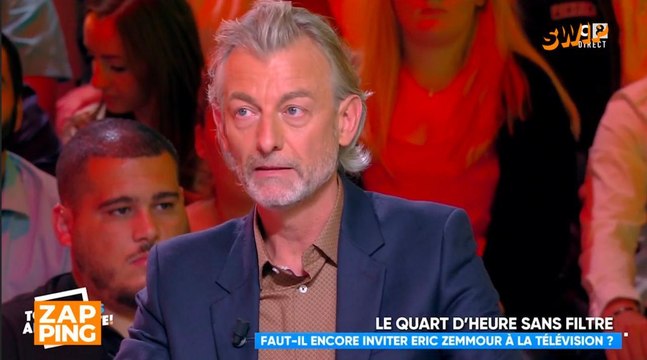Moi, je le gifle : Gilles Verdez très en colère contre Eric Zemmour dans TPMP