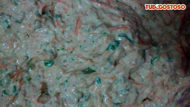 Patê de atum com cenoura