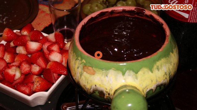 Fondue de chocolate super simples