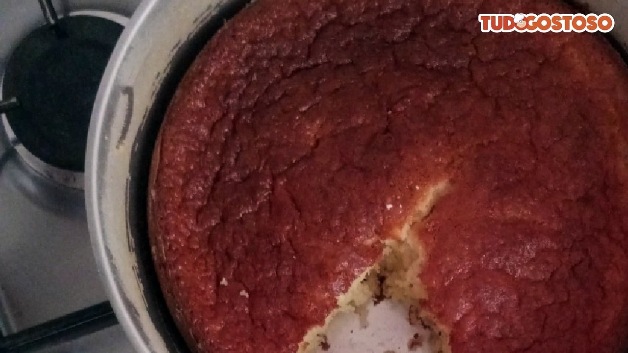 Bolo de tapioca todo gostoso