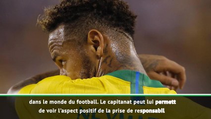 Brésil - Gilverto Silva : "Le capitanat peut aider Neymar à grandir"