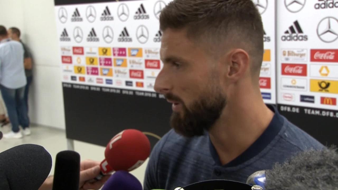 France - Giroud : "J'ai hâte de retrouver le chemin des filets"