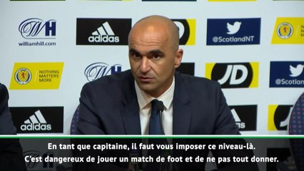 Belgique - Martinez : ''Hazard est au niveau qu'on attend de lui''