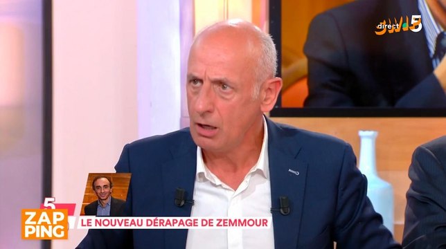 Jean-Michel Apathie s'emporte violemment contre Eric Zemmour dans C à Vous