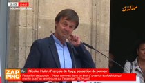 Nicolas Hulot laisse échapper quelques larmes au moment de sa passation de pouvoirs