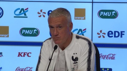 Bleus - Deschamps : ''Pavard ne se pose aucune question''