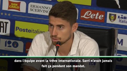 Chelsea - Jorginho : ''Sarri et Ancelotti sont différents''