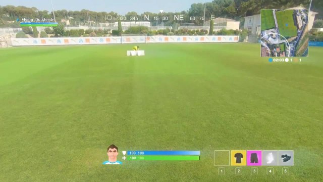 OM - Kevin Strootman en mode GoPro!