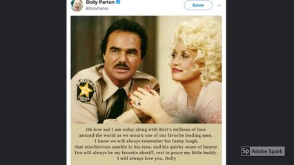 Hollywood rend hommage à Burt Reynolds (REVUE DE TWEETS)