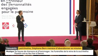 Après Nicolas Hulot, Stéphane Bern menace d'abandonner sa mission