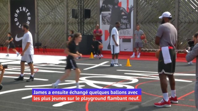 NBA - La folle journée de LeBron James à Paris !