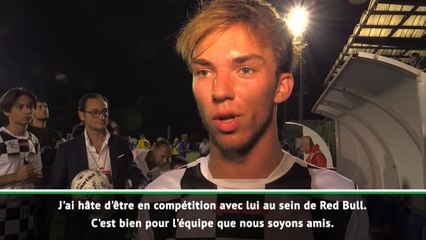 F1 - Gasly : "Hâte d'être en compétition avec Verstappen"