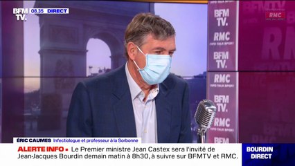 Propos d'Emmanuel Macron: Éric Caumes "comprend ce dérapage, probablement contrôlé"