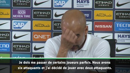 Man City - Guardiola revient sur la mise à l'écart de Sane