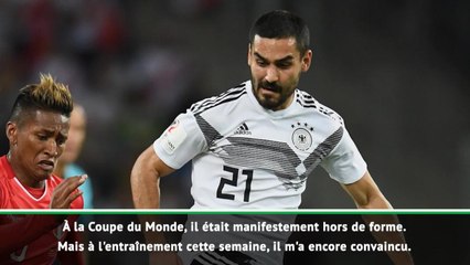 Allemagne - Löw : "Gündogan était hors de forme à la Coupe du Monde"