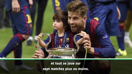 Barcelone - Piqué : "La C1 est la plus belle des compétitions, mais pas le seul but"