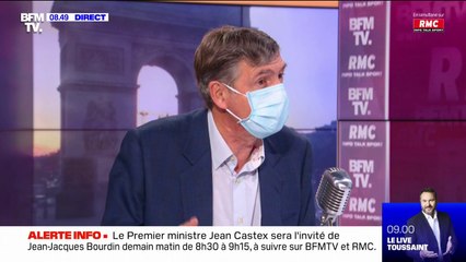 Pr Éric Caumes: "La part des vaccinés dans les réanimations est d'à peu près 20%"