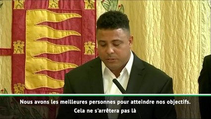 Valladolid - Ronaldo : "Les meilleures personnes pour atteindre nos objectifs"