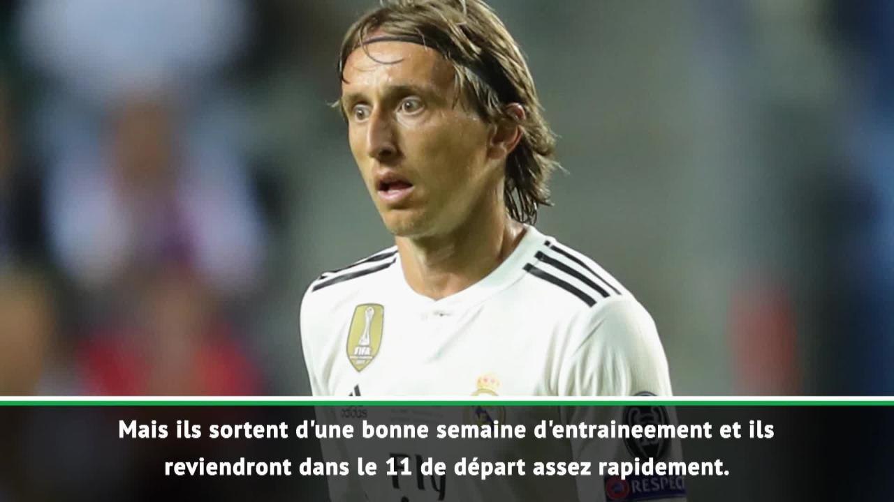 2e j. - Lopetegui: "Modric et Varane rentrent dans le groupe petit à petit"
