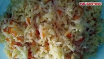 Arroz com cenoura bem simples