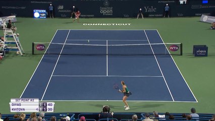 New Haven - Kvitova retrouve les quarts