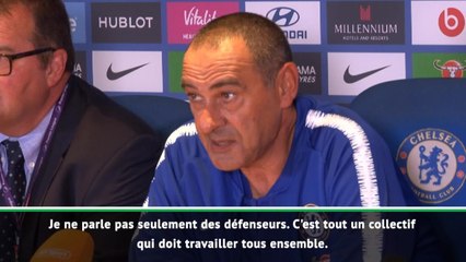 2eme j. - Sarri: "Nous ne sommes pas encore des candidats au titre"