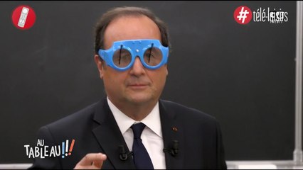 François Hollande se fait gentiment humilier par des enfants avec un cadeau très spécial