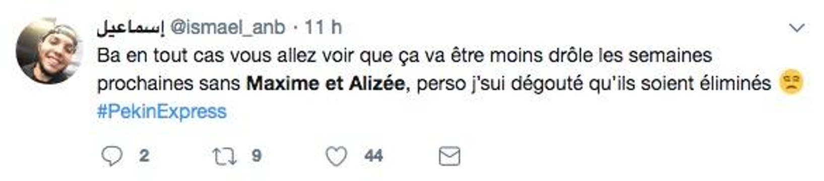 Pékin Express 2018 : après les avoir critiqués pendant des semaines, les internautes s'insurgent contre le départ de Maxime et Alizée