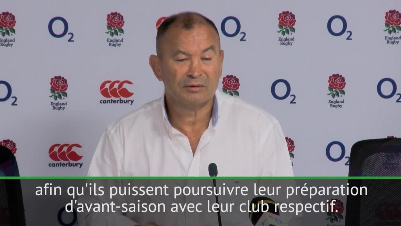 Angleterre - Jones : "Nous choisirons le capitaine lors de la sélection en novembre"